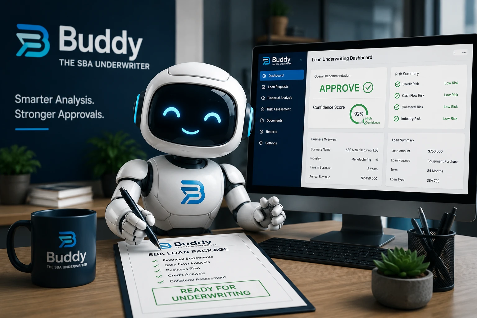 Buddy the SBA Underwriter